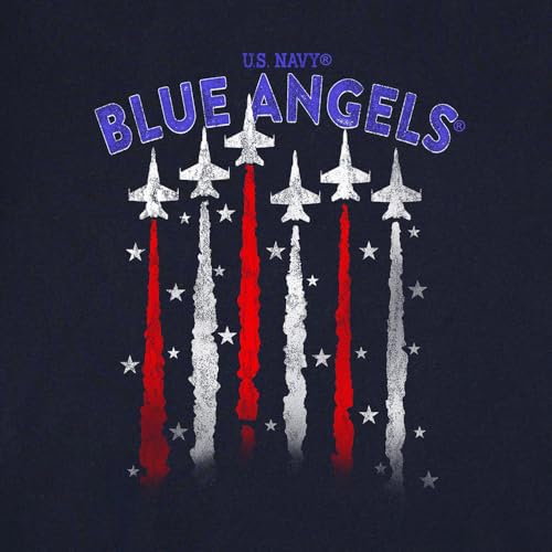 Popfunk Blue Angels Jet Flag Women's Cap Sleeve Baby Rib Crop Top3