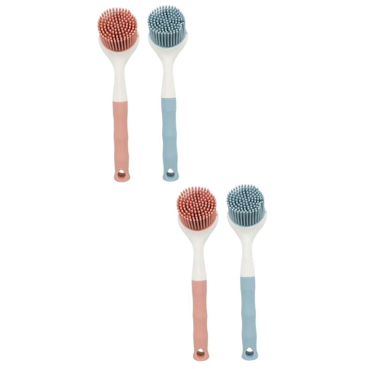 Baluue 4stücke Dish Scrubber Bürste Wiederverwendbare Küchenbürsten Für Geschirr Für Müheloses Reinigen Von Pfannen Und Töpfen Und Und Platzsparend