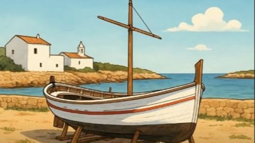 La barca de Binib&egrave;quer, una adaptaci&oacute; lliure de Crimen y castigo de Dostoievski cover art