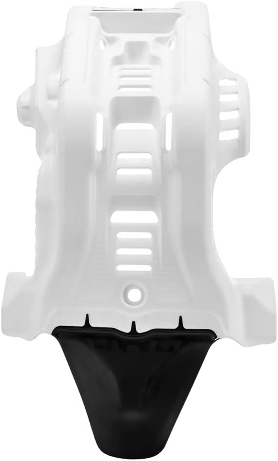 Acerbis Plastic Offroad Skid Plate with Linkage Guard White/Black Compatible with Husqvarna FC 250/350/FX 350 2019-2022/Compatible with KTM 250/350 SX-F 2019-2022 - 2736371035