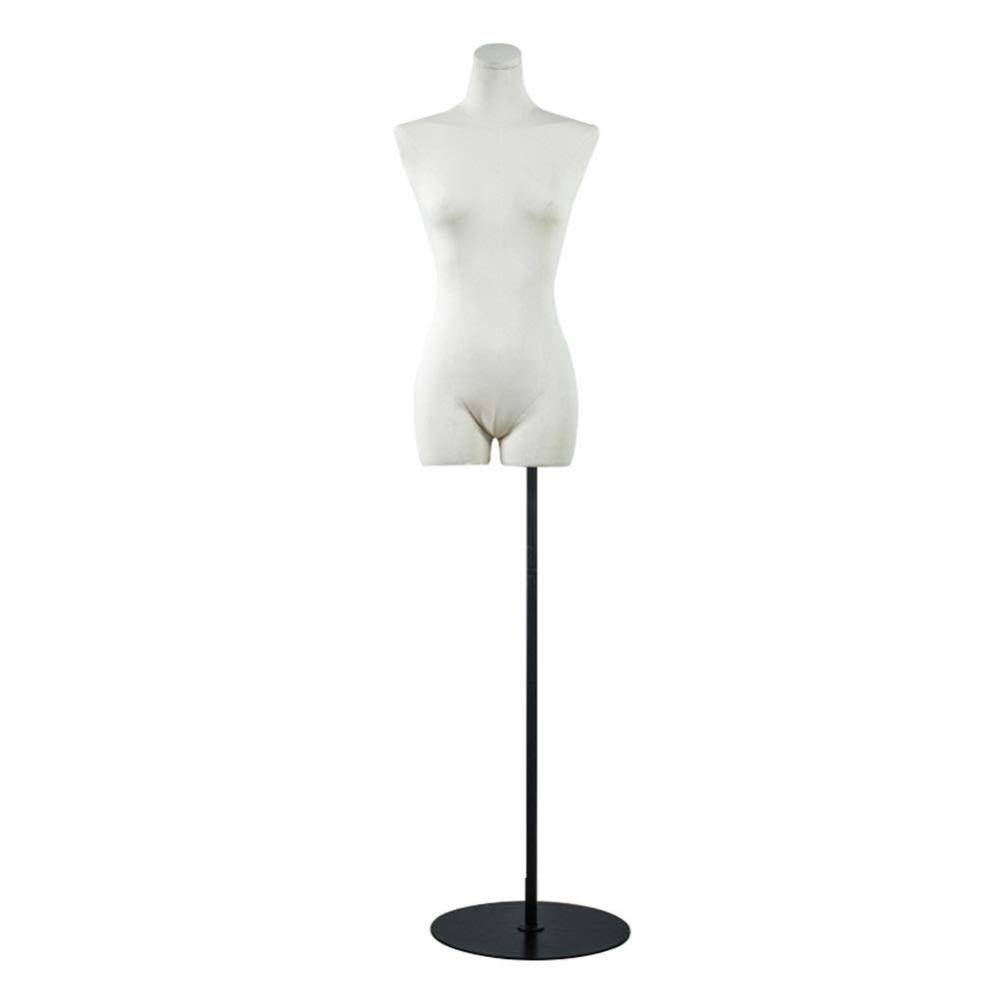 Schneiderpuppe mit runder Metallbasis, Modellpuppe für Kleidung, Hochzeitskleid, Studenten, Schaufensterpuppe, Display,