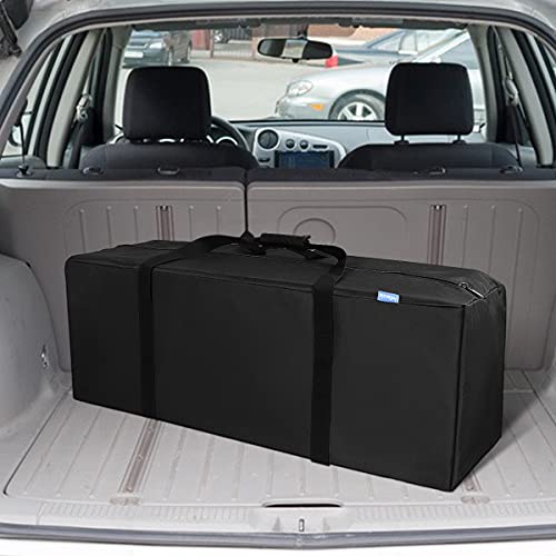 Coolbebe 36" Sports Duffle Bag - 100L Large Travel Duffel Luggage Bag With Upgrade Zipper, Durable & Water Resistant, Black #TOP7