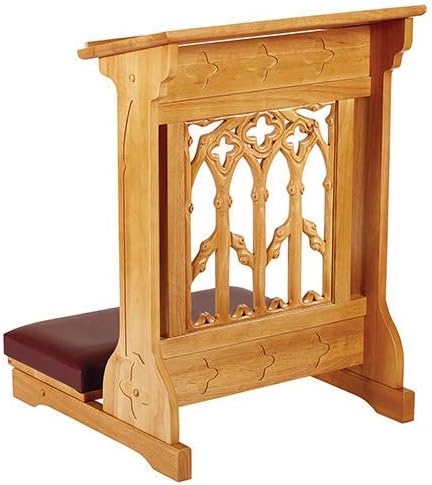 Christian Brands Canterbury Padded Kneeler Oak