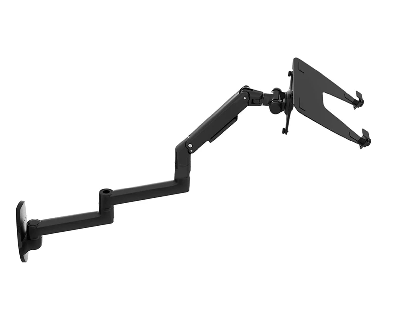 Support ordinateur portable et moniteur bras extra long mécanique V63WT