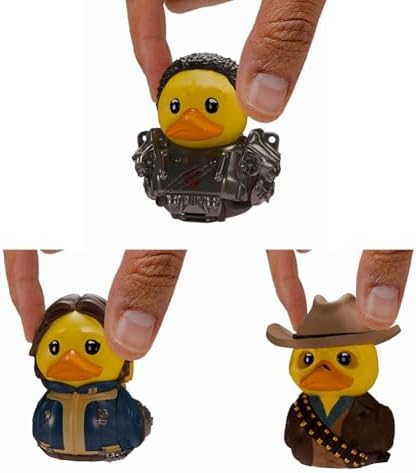 TUBBZ Mini Edition Bundle: Fallout TV – Maximus, Lucy Maclean & Ghoul Cosplaying Rubber Duck Vinyl Figures – Official Collectible Set image 2