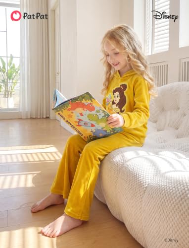 Image of Disney Marvel Outfits for Girls Long Sleeve Hoodie Pants Sets Fall Winter