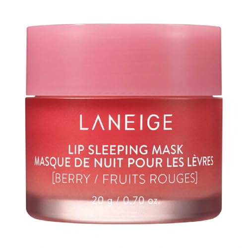 Image of Laneige Lip Sleeping Mask | Moisturizing Lip Treatment with Vitamin C + Shea Butter for Soft Hydrated Lips | Overnight Repair | Lip Balm For Dry Chapped Lips| Lasting Hydration