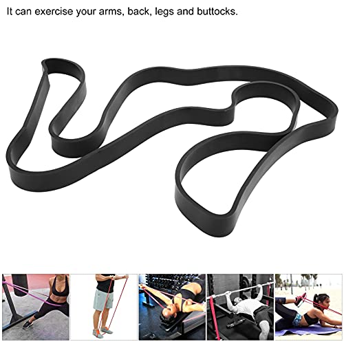 Faixas de longa resistência, faixas elásticas de exercícios portáteis para exercícios para adultos