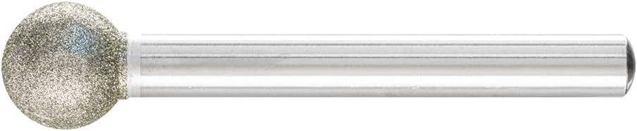 Pferd DKUA1,0/3D126 Diamond grinding point Spherical shape 1x3mm 12 x 6 mm DKUA12,0/6D126
