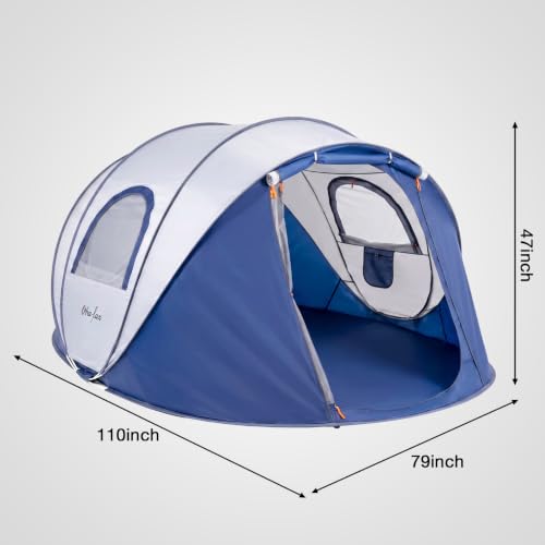 treefox SLH-POP-ZX Tienda de Campaña Pop Up Impermeable para 4 Personas miniatura 2