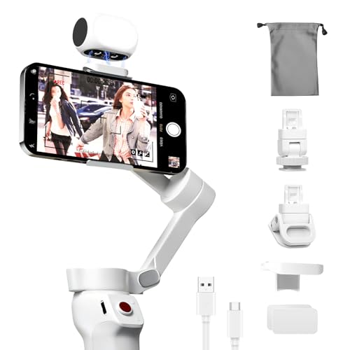 OneNine Lampe à selfie, lumière pour téléphone portable, lumière vidéo pour smartphone Gimbal