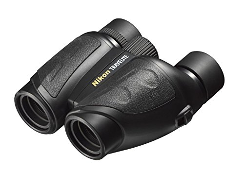 Nikon Travelite 10X25 Compact Binoculars, Black Bundle With Nikon Lens Pen And Lumintrail Cleaning Cloth #TOP1