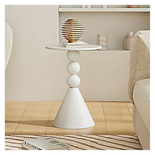 Table de chevet petite table basse ronde et d'appoint pour canapé - 6