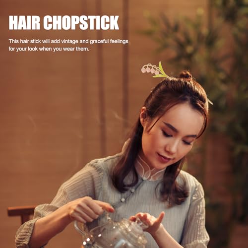Bâtons à cheveux pour chignons tulipe parfaits pour vos soirées