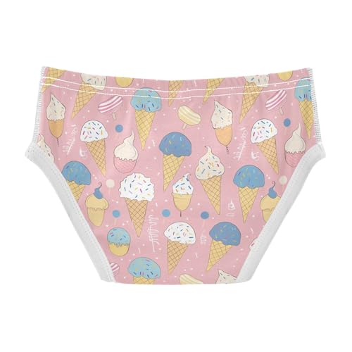 visesunny Boys Cotton Underwear Handdrawn Icecream Pattern Printed Toddler Soft Training Briefs Size 2T-8Y for Kids2