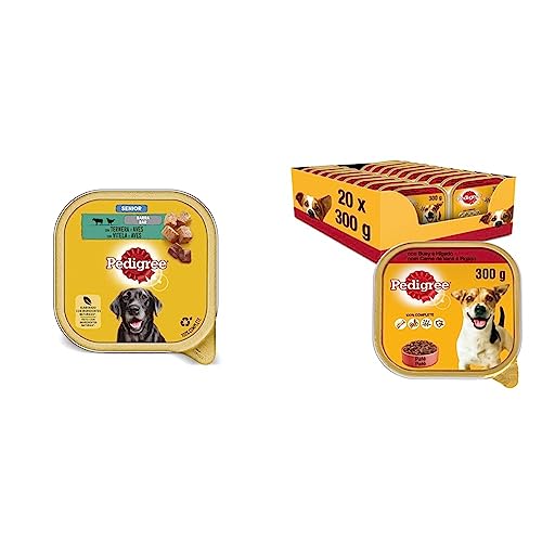 Pedigree Comida Húmeda Perros Senior Paté