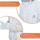 Bienenanzugjacke - Imkerjacke für Männer und Frauen, Hut mit Schleier - stichfeste professionelle Bienenjacke mit Imkerhandschuhen aus Schaffell (XXL)