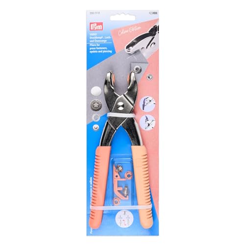 Prym 390918 Vario Pince abricot - Pour boutons-pression, œillets, rivets et boutons en jean -...