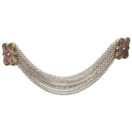 Preisvergleich Produktbild Alpenflüstern Broschen-Charivari Margot antik-Gold-Farben DCH020