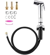 2 Function Kitchen Sink Side Sprayer with Water Flow Restrictor Compatible with Moen Faucet Spray...