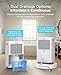PLUSCENT 32 Pint Dehumidifier for Basement, 2500 sq.ft Dehumidifiers for Home with Drain Hose, 3 Modes, Auto Defrost, 24H Timer, Quiet Smart Humidity Control for Large Room, Bedroom, Bathroom, RV