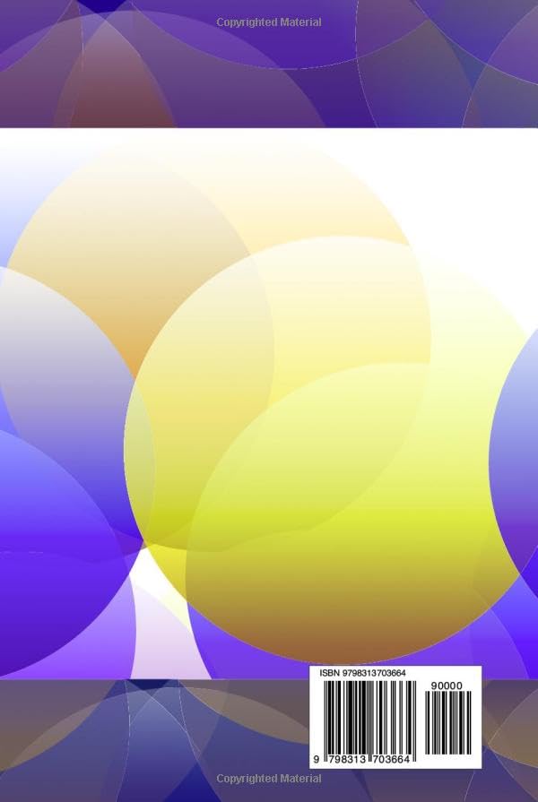 Back cover of the MacBook Air M4 User Guide book, showing abstract patterns and the ISBN barcode.