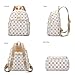 Makes Mini Backpack for Women, Stylish Daypack Purse Handbag Small Casual Daily Travel Bag, Lady Girls Gifts for Work School, 2pcs Sets