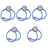 Lurrose 5 Stück Blockade- Stecker Tipps für Messgerät Manometer Tester Autozubehör Auto-Emissions-Inspektion-Instrument Abgasgegendruck Tester Auto-Abgastester Gummi