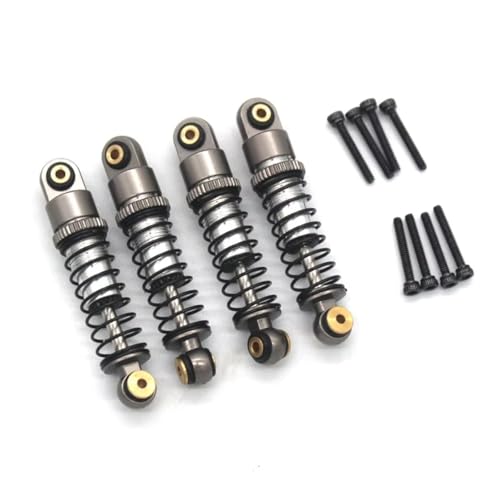 RC�J�[�I�C���V���b�N�A�u�\�[�o�[ For FMS FCX24M D90 D110 1/24 RC�J�[ �A�b�v�O���[�h ���� �A�N�Z�T���[ �p�[�c �����V���b�N�A�u�\�[�o�[(Gray)