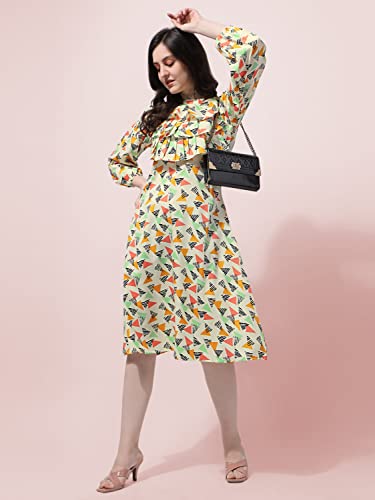 Image of OOMPH! Women's Wrap Knee Length Dress