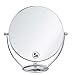 Produktbild 20cm Durchmesser Desktop Doppelseitiger Hd Zoom Kosmetikspiegel, 23cm Schminkspiegel, 5-fache Vergrößerung Tragbarer Spiegel