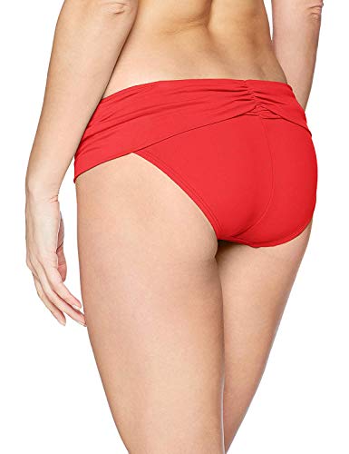 Image of La Blanca Women's Island Goddess Shirred Band Hipster Bikini Bottom