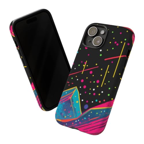 Coque iPhone 15 noire mate pour éviter les chutes et traces