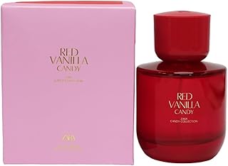 Zara Red Vanilla Candy for Women Long-Lasting Sweet and Gourmand Fragrance from the Basics Collection Perfect for Daily Wear Eau de Parfum 90 ML (3.04 FL. OZ)