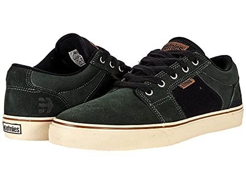Image of Etnies Men's Barge LS Low Top Skate Shoe, Brown /Gum /Gold, 7