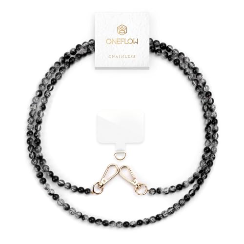 ONEFLOW Perlen Handykette Universal zum Umhängen, Handyband für...