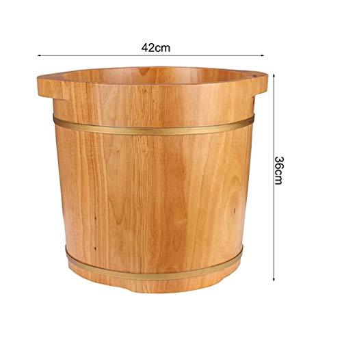 Balde de Pedicura de Madera Sólida para Spa de Pies miniatura 2
