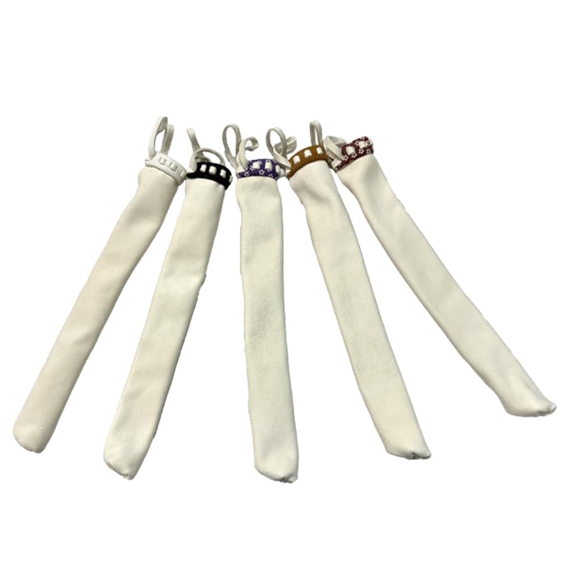 EKENDOCOM- SP004 - Kozakura-Patterned Leather Tsuka - shinai Parts tusba bokken bokuto accessaories Japanese Kendo Wooden (Purple, 36)