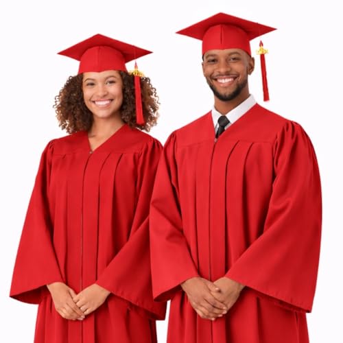 Image of Raj Costume Convocation Dress Graduation Gown and Cap Set for Kids & Adults Convocation Dress Academic Degree Ceremony Robe for School College Graduation Day Matte Polyester Pleated Convocation Gown