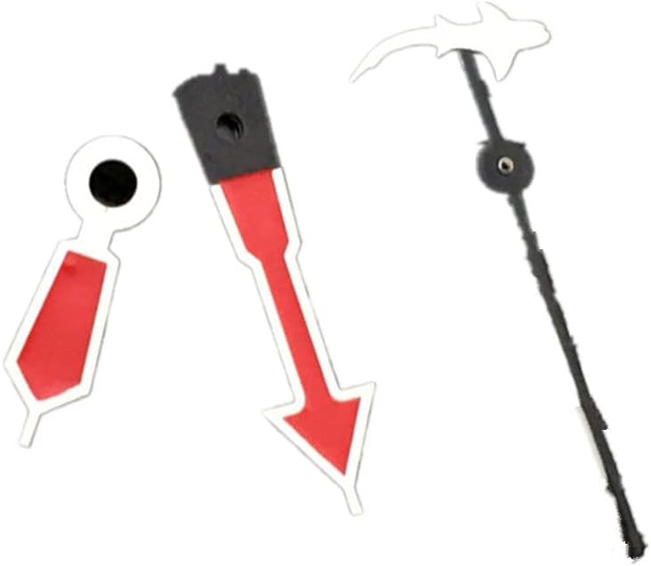 Red Metal Watch Hour/Minute/Second Hand Parts for NH35 NH36 Automatic Movement Watch Movement Spare Parts Replacement