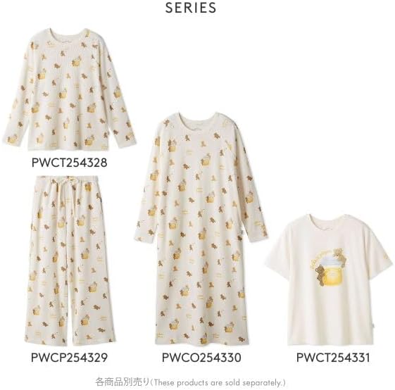 新品】ジェラートピケ はちみつベア柄ワンピース gelato pique