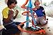 Hot Wheels Sky Crash Tower Track Set, 2.5+ ft / 83 cm High with Motorized Booster, Orange Track & 1 Vehicle, Race Multiple Cars, Gift for Kids 5 to 10 Years Old & Up