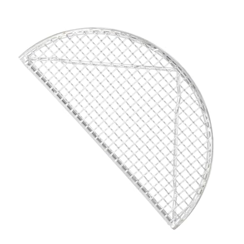 POPETPOP Verdicktes 304 Edelstahl Halbkreis Frittiernetz für...