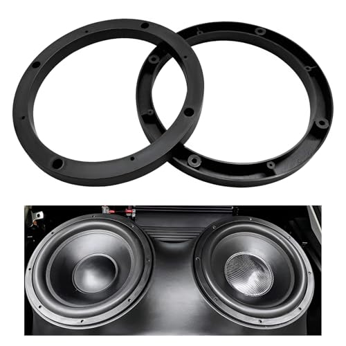 Rdxcv 2 PCS 6.5" Speaker Spacer, 1/2" Thick Plastic Car
