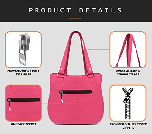 Image of addixon Versatile Handbag: Ladies Hand Bag with 3 Compartments and Double Handle Design