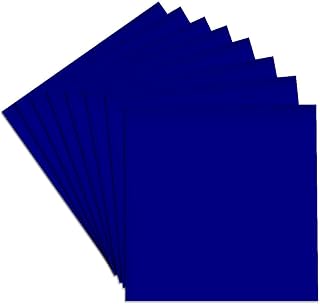 3dRose Color Navy Set of 8 Ceramic Tile Coasters