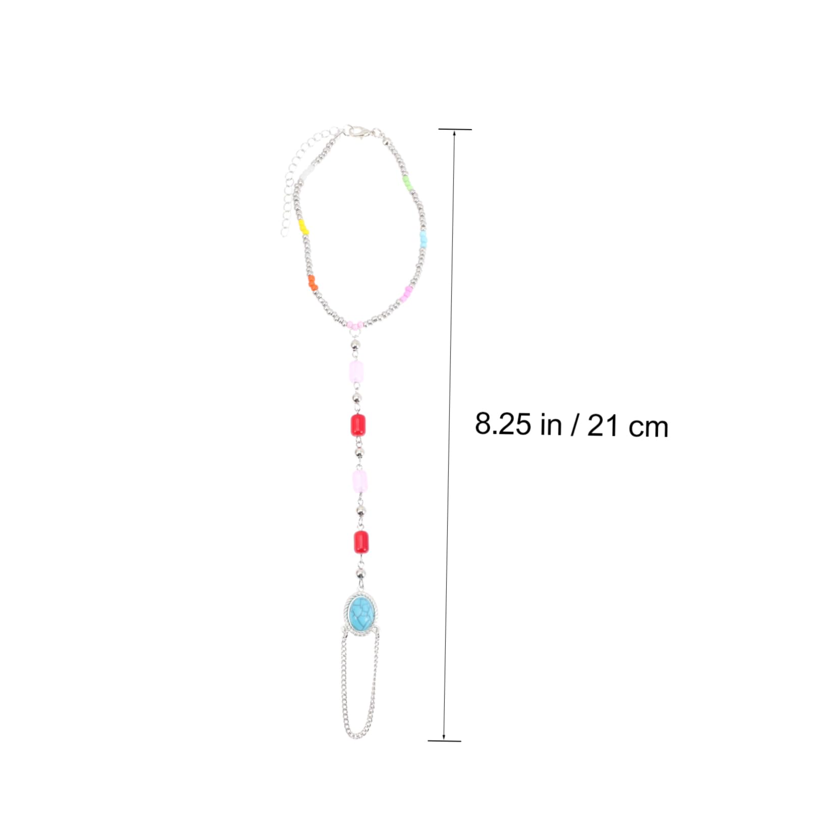 FRCOLOR Cadena Para El Dedo Del Pie Cadena Para El Tobillo Cadena Para El Pie Tobillera Con Cuentas Tobilleras De Cadena Para Mujer Tobilleras De Verano Joyería Para El Tobillo