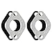 HIAORS Intake Manifold Inlet Pipe Gasket for GY6 125cc 150cc Twister 150 Go Kart Scooter 152QMI 157QMJ Kymco Znen Tank Taotao Lance Parts 2 set