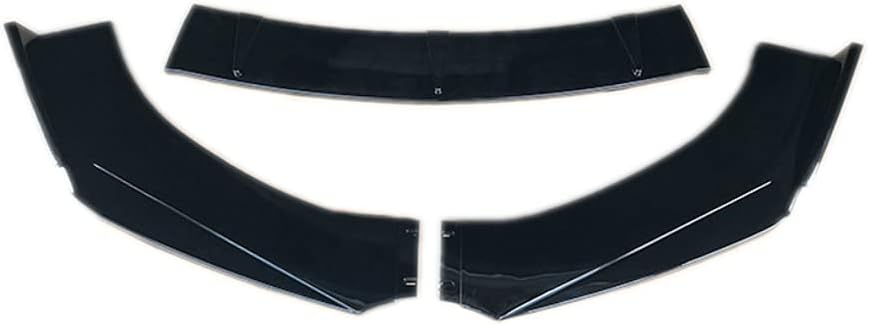 New Protective Front Lip Spoilers Compatible with Hyundai Veloster 2011-2018 (Carbon Look)