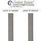 corderie Italiane 2001652 Bast Gurt 00 18 mm 50 m grau